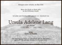 eine Anzeige