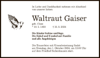 eine Anzeige